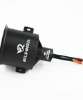 70mm 12 Blade EDF Ducted Fan With 6S Brushless Inrunner 2680 KV 2200 Motor for Model Jet Aircraft, side view