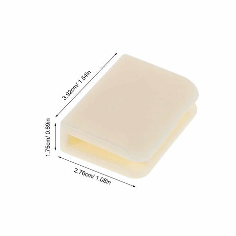 Heavy Duty 50 Piece Glass Window Retainer Clips Kit For Car Door Repair Fix Loose Regulators Stay Secure In All Weather Conditions With Pro Quality Plastic Holders That Keep Your Auto Glass Lifter Sliding Smooth As Butter Every Single Time, 50pc white plastic clip, 3.92 x 2.76 x 1.75 cm