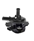 Complete Electric Water Pump Assembly G9040-33030 showing black plastic pump with two outlet hoses and electrical connector.