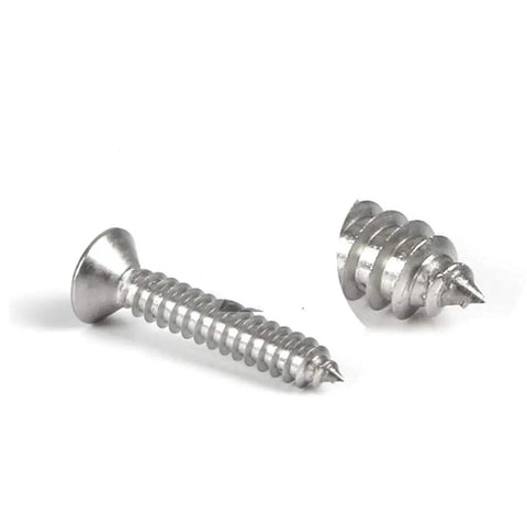 304 Stainless Steel Self Tapping Screws Set M2 To M6 Countersunk Head For Wood And Metal Projects DIY Friendly