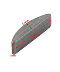 Side view of Woodruff Semicircle Keys 5 Pack Gray Iron For Chinese GY6 Scooters 50cc 80cc 139QMB Snug Fit Durable Iron For Jonway JMSTAR