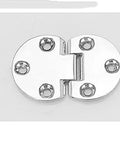 Built Tough Zinc Alloy Concealed Hinges 2 Pack Adjustable 90 Degree Flap Covers For Kitchen Cabinets And Woodwork Featuring Smooth Edges That Glide Open Like A Cinch, close-up view.