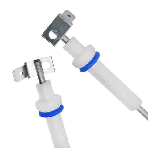 Premium Steam Probe Replacement Kit For Breville And Sage Dual Boiler Espresso Makers featuring metal bodies and blue seals.