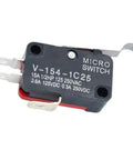 10 Pack Micro Limit Switch V 154 1C25 Momentary SPDT Snap Action 3 Pin Long Straight Lever Arm Built For Appliances Automation Gear