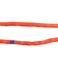 Endless Round Sling 12 Foot Red With Hook Combo 13,200 Lbs WLL For Crane Rigging Hoist Wrecker Recovery Towing Nylon Sling