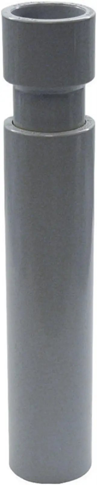 3/4 Inch PVC Electrical Conduit Coupling Connects Schedule 40 And 80 Pipes With Ease, durable gray coupling for electrical wiring.