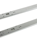 Hella Durable Genuine OEM Refrigerator And Freezer Drawer Slide Rail Set Of Two smooth glide tracks for easy installation.