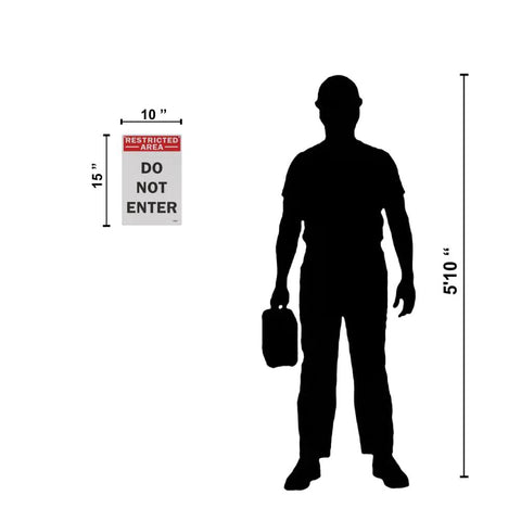Keep Your Crew Locked Down With This Straight Shooter OSHA Compliant Think Safety First Sign 15X10 Inch 1Mm Aluminum Sheet For Jobsite Walls Top Tier Warning Graphics