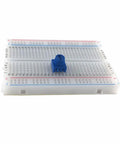 3386P Trim Potentiometer Kit With Knob 1K 10K 50K 100K Ohms 3 Pin Trimpot on breadboard for prototyping and calibration
