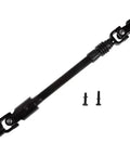 Power Steering Compatible Lower Steering Shaft Replacement For Jeep Cherokee XJ, Comanche, And Wagoneer - Fits 1984 To 1994 Models, Built Tough OEM Quality Steering Column, Easy Install, Replaces 4713943 black steel shaft with U-joints and bolts