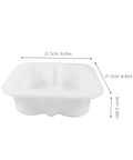 Concrete Paver Mold Kit for Pathways and Patios, Reusable DIY Friendly PP Molds for Home and Garden, rectangular shape with dimensions shown