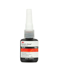 Bottle of Scotch Weld TL71 Red Threadlocker High Strength Adhesive For Metal Fasteners, 10 ml, front view