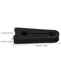 40Pcs Universal Fit Car Door Shock Absorber Pads Rubber Buffer Damper Deadener For Noise Reduction And Super Quiet Latch Guard Cushion To Kill Those Bangs, black rubber pad 1.73 x 0.67 x 0.28 in