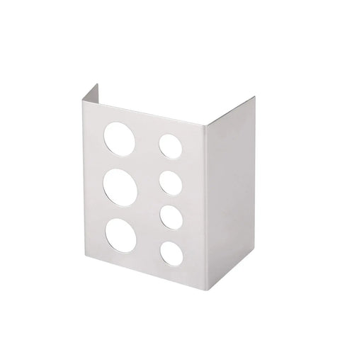 Pro Grade Stainless Steel Tattoo Ink Cup Holder Stand with 7 Holes for Ink Bottles, Durable Silver Design, Product Image
