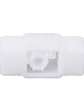 Heavy Duty Abs Electric Linear Actuator Slider Replacement Guide Rail, durable white ABS construction for push rod mechanisms.
