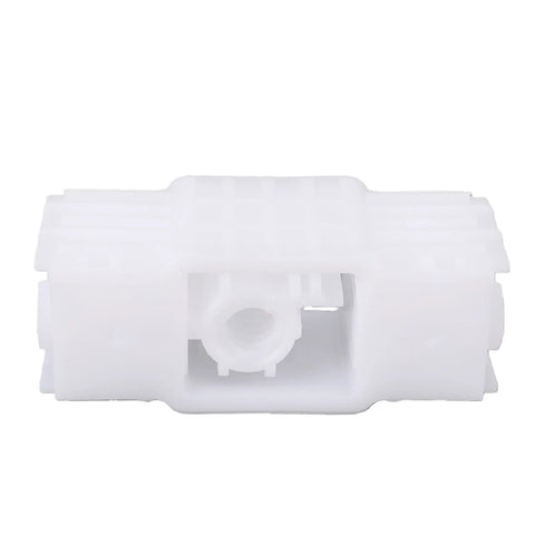 Heavy Duty Abs Electric Linear Actuator Slider Replacement Guide Rail, durable white ABS construction for push rod mechanisms.