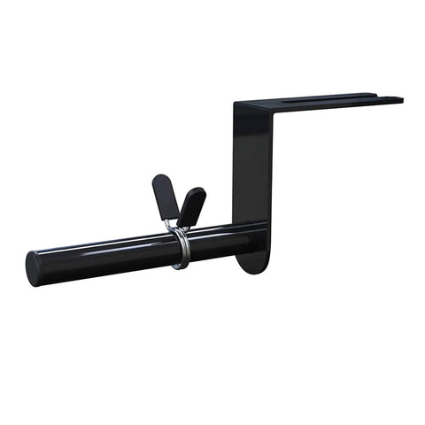 Plate Holder Weight Loading Pin For Gym Machines Beefy Heavy Duty Steel Fitness Attachment with quick insert design in black