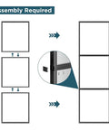 36 By 84 Inch Metal And Glass Sliding Barn Door With Hardware Kit Soft Close Included ships in three pieces