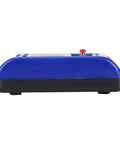 Side view of a blue Demagnetizer Tool For Mechanical Watches, Easy Demagnetizing Device For Accurate Timekeeping, dual voltage compatible