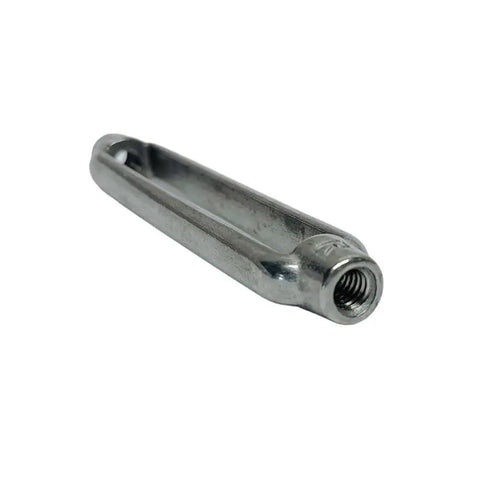 Badass Marine Grade 316 Stainless Steel Turnbuckle Rigging Kit Four Pack One Quarter Unc Threads close-up of individual turnbuckle body