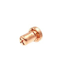 High Performance Red Copper Extended Plasma Cutter Tips And Electrode Consumable Kit For PT31 LG40 40A Torch close-up of a copper electrode.