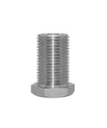 Stainless Steel One Quarter Inch NPT Female Bulkhead Coupler For Through Bulk Pipe Fitting Heavy Duty 1.5 Inch Length Corrosion Resistant