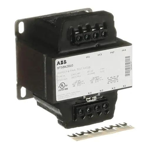 One Phase Isolation Transformer For Light Duty Loads 0.5 kVA Dry Type Step Down 120/240 To 240/480 Volts with terminals visible