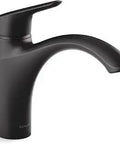 Rival Swing Spout Kitchen Faucet In Matte Black With High Arch And Single Hole Mount And Single Handle Temperature Memory Corrosion Resistant 1.5 GPM