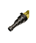 Conduit Reamer and Screwdriver for One Half Inch, Three Quarter Inch, and One Inch Thin Wall Conduit With Hooded Blade to Prevent Slipping