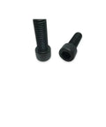 Metric Socket Head Allen Cap Screws Set 12.9 Grade Black Oxide DIN 912 25mm Length Pack Of 25, close-up angled view