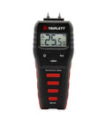 Smooth Operator Pinless Moisture Sensor For Oak Framing And Plaster Walls Featuring Lightning Fast Audible Click Tracking with display showing 25.5% moisture.