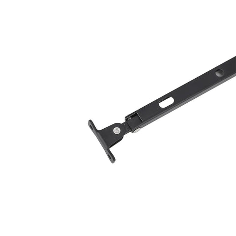 Heavy Duty Aluminum Roof Vent Opening Bar Kit For Greenhouse Window With Easy Installation And Safety Focused Design 15.35 Inch Black Versatile Bracket System For Quick Fit And Secure Operation