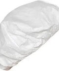 White Tyvek IsoClean Bouffant Cap Universal Fit With Elastic Band, Serged Seams, Lightweight And Durable Cleanroom Head Cover