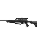 Powerful BB And Pellet Rifle For Adults With 20 Inch Rifled Barrel Adjustable Fiber Optic Sights And 4x15 Scope Shoot Pellets Or BBs Multi Pump Action 800 FPS For Target Practice Backyard Plinking And Small Game Hunting rifle in black finish