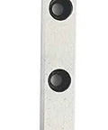 Front view of 200mm Linear Guide Rail With MGN12C Block Bearing For 3D Printers And CNC Machines, showing bolt holes.
