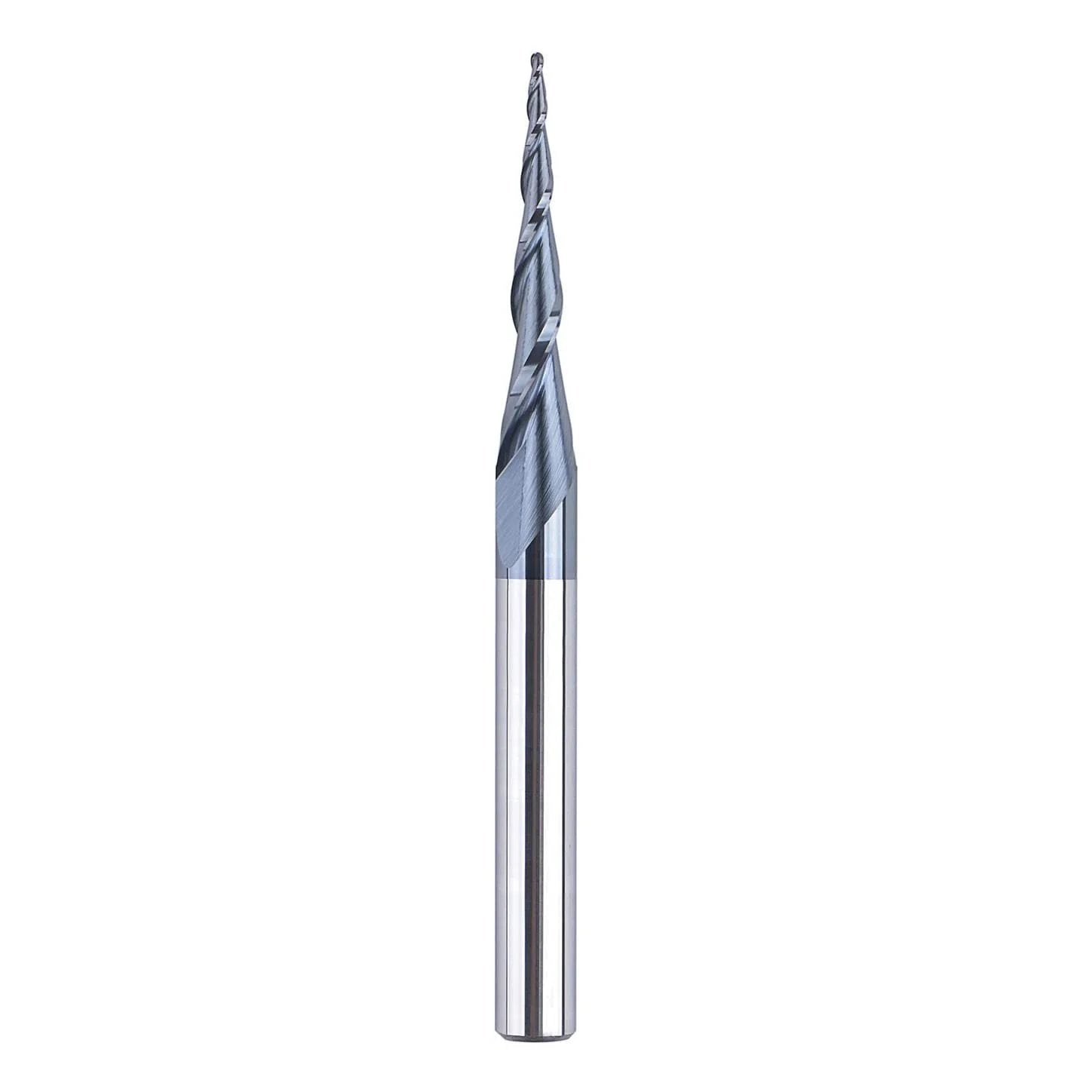 Tapered Ball Nose Router Bit CNC Precision