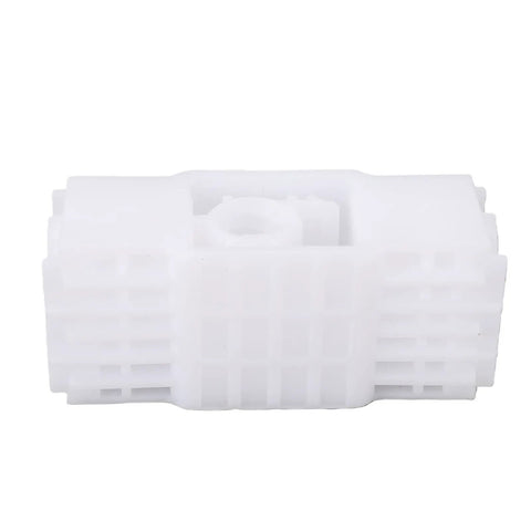 Heavy Duty Abs Electric Linear Actuator Slider Replacement Guide Rail, white plastic block, used for actuator mechanisms.