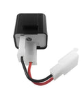 Plug And Play 2 Pin Adjustable LED Flasher Relay For Motorcycles And Scooters Hyper Flash Turn Signals 12V Electronic Flasher Kit