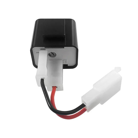 Plug And Play 2 Pin Adjustable LED Flasher Relay For Motorcycles And Scooters Hyper Flash Turn Signals 12V Electronic Flasher Kit