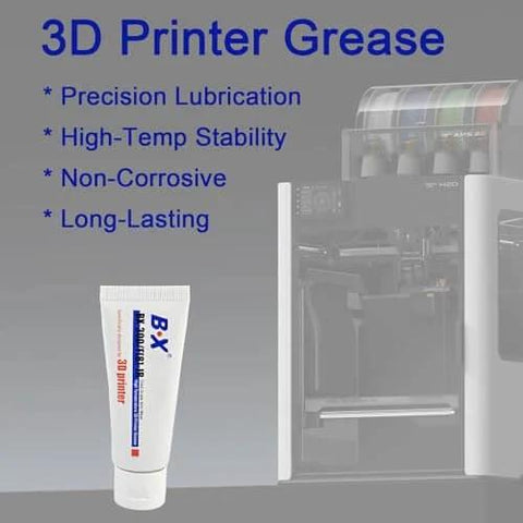 3D Printer Grease 1oz High Temperature Lubricant For Linear Rods Bearings Z Axis And Lead Screws Non Corrosive Long Lasting Maintenance