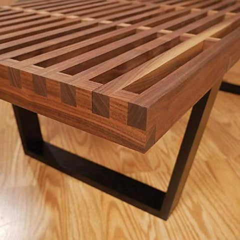 Wooden table with lattice design made using Cross Lap Jig For Precise Half Lap Joints Quick Table Saw Setup For Latticework.