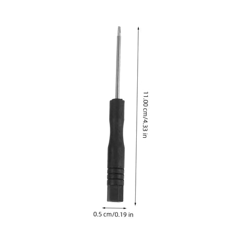 Small screwdriver from Eyeglass Repair Tools Kit With Screws Nose Pads And Tiny Screwdriver For Quick Glasses Fix On The Go
