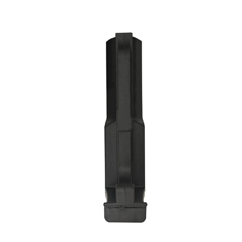 Fixed Stock Black Plastic Immovable Lock Design For Gaming And Simulation Gear with slim profile, top view