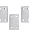 Heavy Duty Stainless Steel Corner Brackets For Furniture Repair, L Shape Mending Plates With Four Pre Drilled Holes