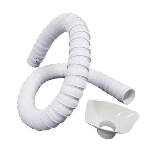 Husky Flexible Welding Fume Extraction Hose With Sturdy Square Hood For Shop Smoke Capture slick POM tube bendable design