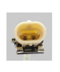 Close-up of electrical connector for Beefed Up Buick LeSabre 1992 Front Wheel Hub Assemblies Pair, 5x4.53 bolt pattern, 33 spline.