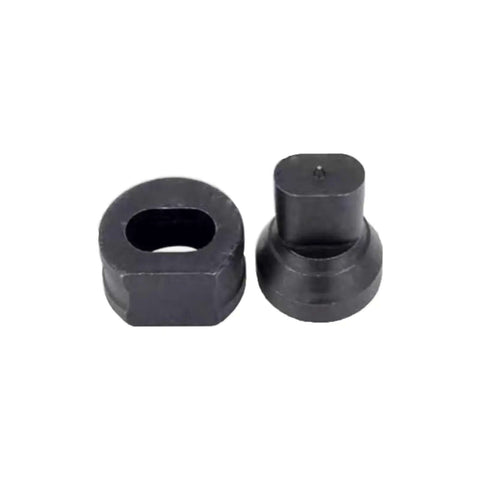 Oval Hydraulic Punching And Notching Die For Trimming And Metalworking Machines Heavy Duty Chrome Steel Construction 8x12mm Die