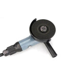 Badass 4 Inch Pneumatic Angle Grinder Featuring Stepless Speed Control And Smooth Front Exhaust Venting for metal polishing and sanding