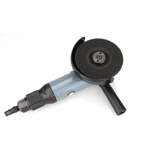 Badass 4 Inch Pneumatic Angle Grinder Featuring Stepless Speed Control And Smooth Front Exhaust Venting for metal polishing and sanding