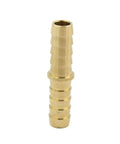 Brass Hose Barb Fitting One Quarter Inch Union Connector Two Pack Barb to Barb Hose Adapter for Tubing Easy Splice and Tight Seal